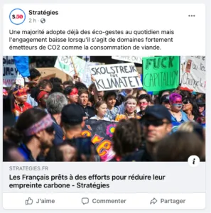 Publication Facebook Stratégies